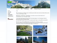 alpenlodge.ch Webseite Vorschau
