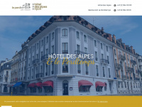 alpes-nyon.ch Webseite Vorschau