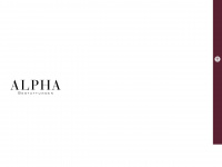 alpha-bestattungen.at Webseite Vorschau