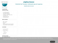 alpha-boxx.de Webseite Vorschau