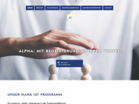 alpha-wirtschaftsberatung.at Webseite Vorschau