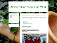 alphorn-harmonie.de Webseite Vorschau
