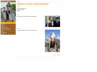 alphorn-duo.ch Webseite Vorschau