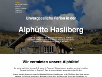 alphuette-hasliberg.ch Webseite Vorschau