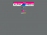 alpin-media.ch Webseite Vorschau