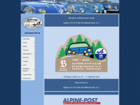 alpineclub.de Webseite Vorschau