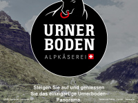alpkaeserei-urnerboden.ch Webseite Vorschau