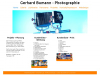 bumannfoto.com Webseite Vorschau