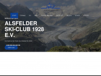 alsfelder-ski-club.de Webseite Vorschau