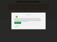 altdeutsche-landgaense.de Webseite Vorschau
