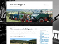 alte-schlepper.de Webseite Vorschau
