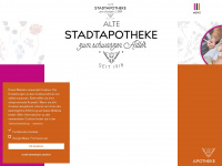 alte-stadtapotheke.at Webseite Vorschau