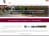 altemolkerei-online.de Webseite Vorschau