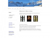 althus-arosa.ch Webseite Vorschau