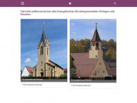 altingen-reusten-evangelisch.de Webseite Vorschau