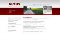 altus-frankfurt.de Webseite Vorschau