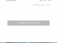 alu-one.at Webseite Vorschau