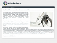 alu-roller.de Webseite Vorschau