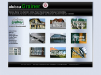 alubau-grainer.at Webseite Vorschau