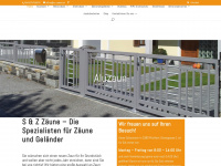 aluzaeune-zemann.at Webseite Vorschau