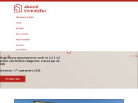alvazzi-immobilier.ch Webseite Vorschau