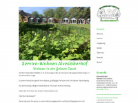 alvesloherhof.de Webseite Vorschau