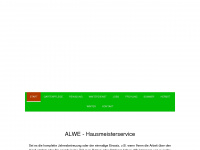 alwe-haus.de Webseite Vorschau