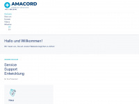 amacord.at Webseite Vorschau