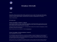 amadeus-informatik.ch Webseite Vorschau