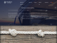 amadeus-yachting.com Webseite Vorschau