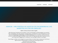 amakom.ch Webseite Vorschau