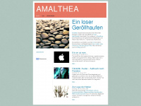 amalthea.de Webseite Vorschau