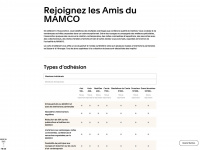 amamco.ch Webseite Vorschau