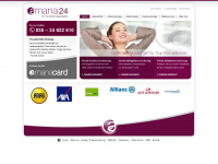 amana24.de Webseite Vorschau