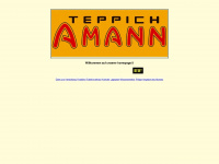 amann-teppich.at Webseite Vorschau