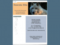 amaroka-alba.de Webseite Vorschau