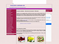 amaryllis-liebhaber.de Webseite Vorschau