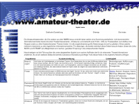 amateur-theater.de Webseite Vorschau