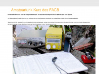 amateurfunkkurs.ch Webseite Vorschau