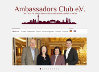 ambassadorsclub.de Webseite Vorschau