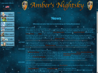 ambers-nightsky.de Webseite Vorschau