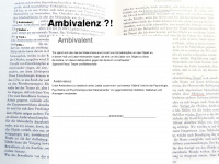 ambivalenz.de Webseite Vorschau