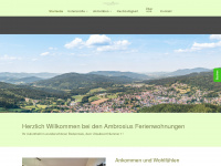 ambrosius-bodenmais.de Webseite Vorschau