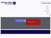 ambulance-koepke.de Webseite Vorschau