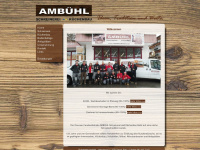 ambuehl-davos.ch Webseite Vorschau