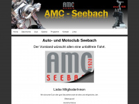 amc-seebach.ch Webseite Vorschau