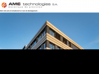 amc-technologies.ch Webseite Vorschau