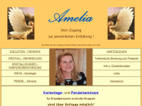 amelia.at Webseite Vorschau