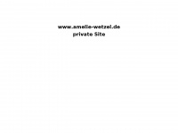 amelie-wetzel.de Webseite Vorschau