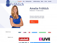 ameliefroehlich.de Webseite Vorschau